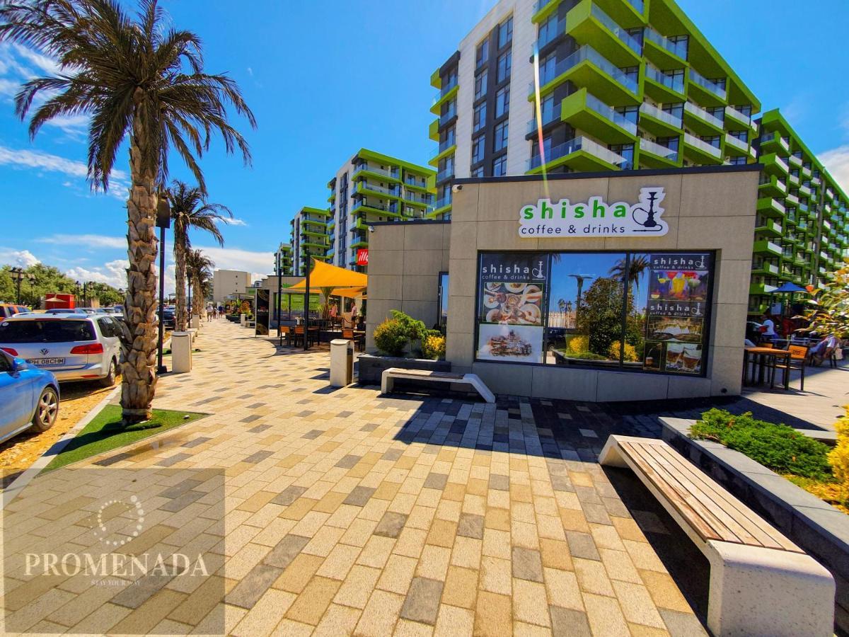 Melisea Aparthotel Pool & Spa Mamaia Nord Navodari Bagian luar foto
