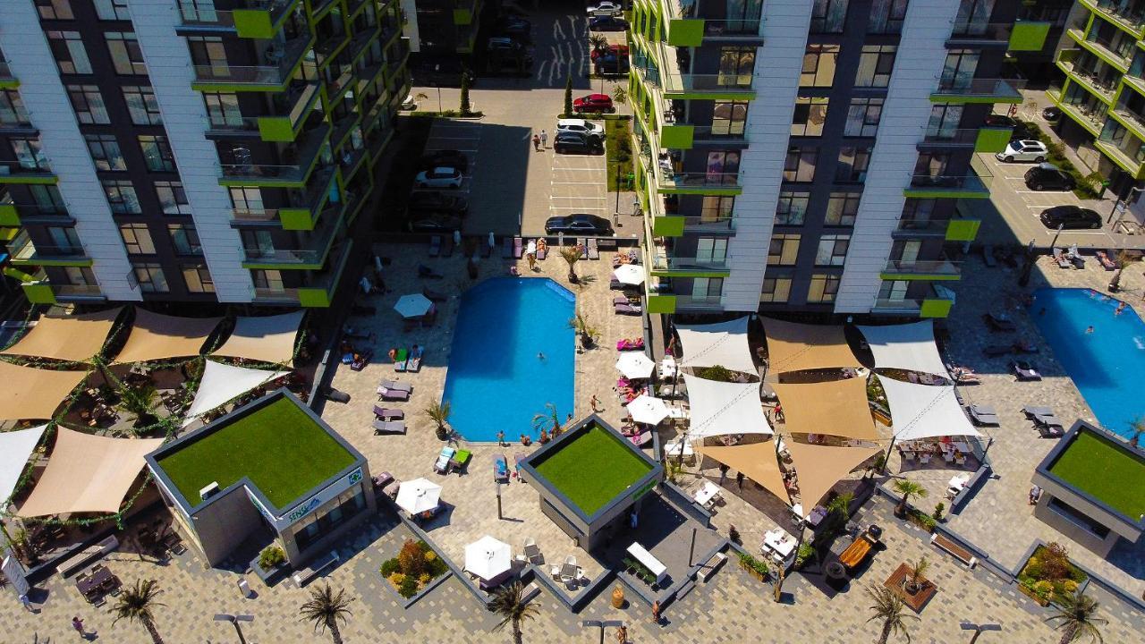 Melisea Aparthotel Pool & Spa Mamaia Nord Navodari Bagian luar foto